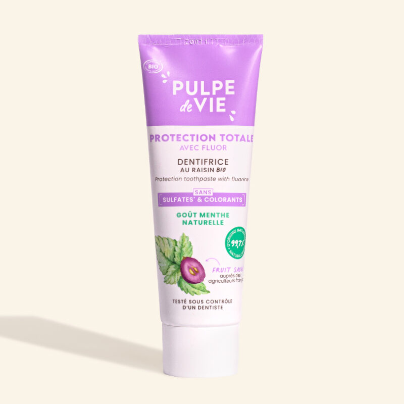 ΟΔΟΝΤΟΚΡΕΜΑ ΜΕ ΦΘΟΡΙΟ ΚΑΤΑ ΤΗΣ ΠΛΑΚΑΣ/ΟΥΛΙΤΙΔΑΣ Pulpe de Vie