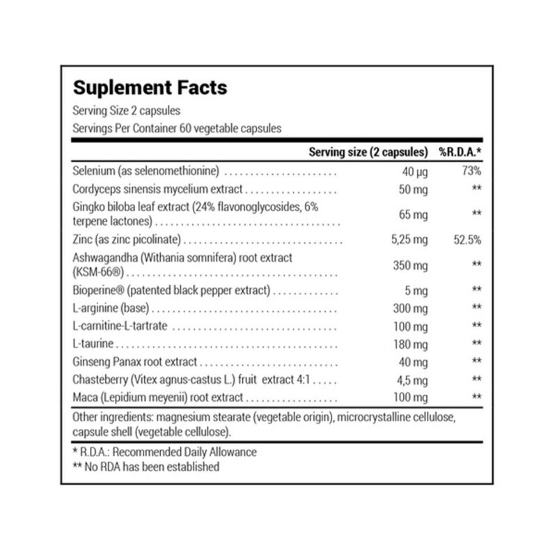 Female Libido Natural Doctor 60 φυτικές κάψουλες label