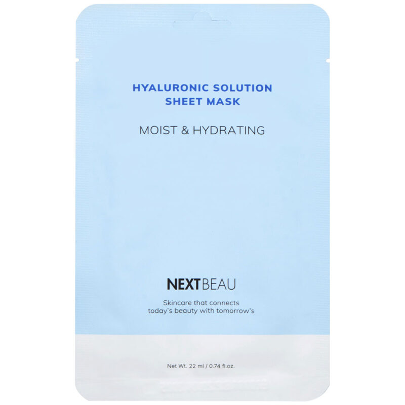 Μάσκα Προσώπου με Υαλουρονικό NEXTBEAU 22mL