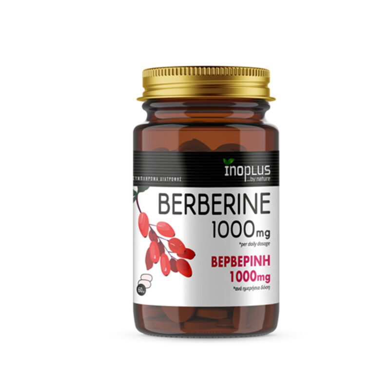 Berberine Inoplus 60 φυτικές κάψουλες