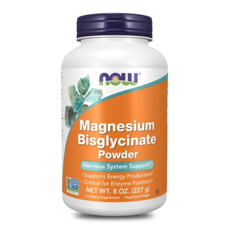 Vegan Magnesium Bisglycinate σε σκόνη Now Foods 227g