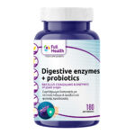 Digestive Enzymes plus Probiotics Full Health 180 φυτικές κάψουλες