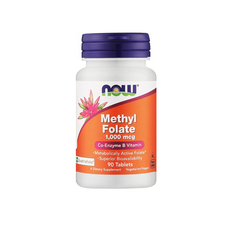 Methyl Folate 1000mcg Now Foods 90 ταμπλέτες
