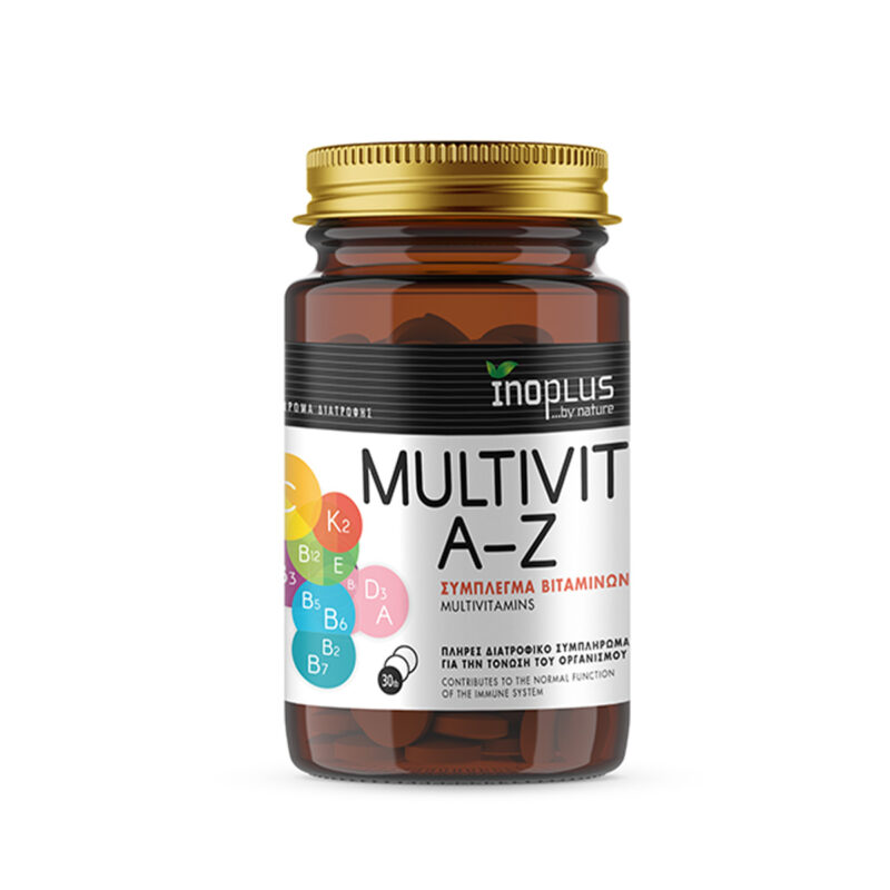 Multivit A-Z Σύμπλεγμα Βιταμινών Inoplus 30tabs
