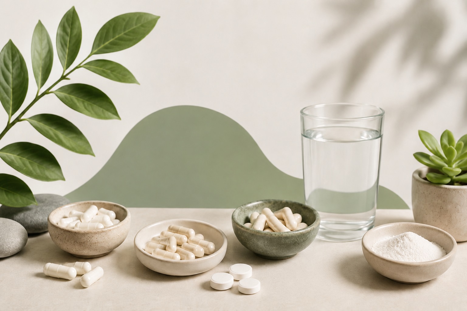 Συμπληρώματα magnesium oxide σε ταμπλέτες, κάψουλες και σκόνη