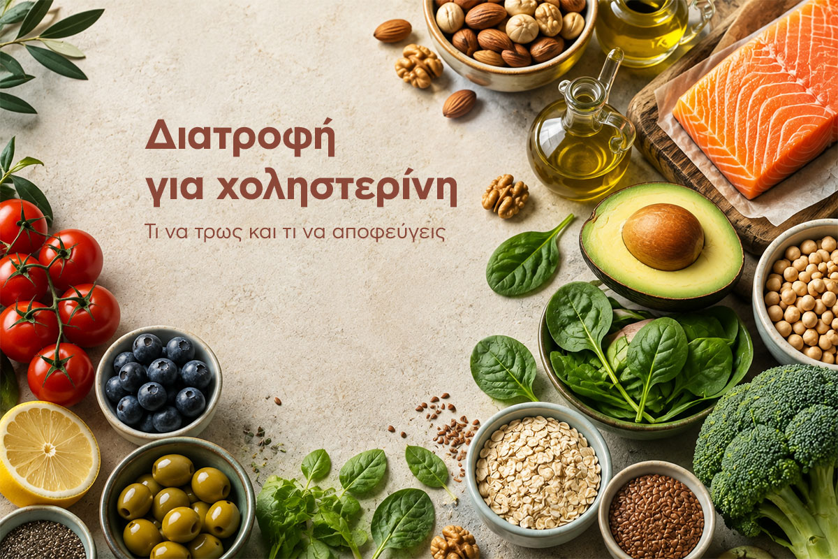 διατροφή για χοληστερίνη