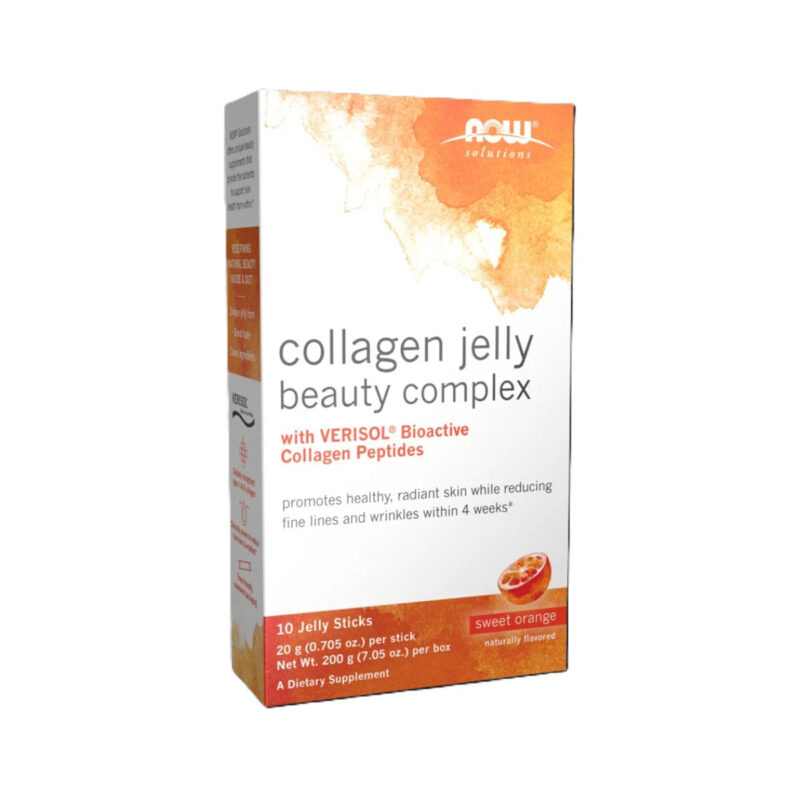 Collagen jelly beauty complex Now solutions 10x20γρ στικς με τζελ