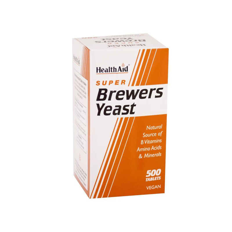 HealthAid Brewers Yeast Μαγιά 500tabs