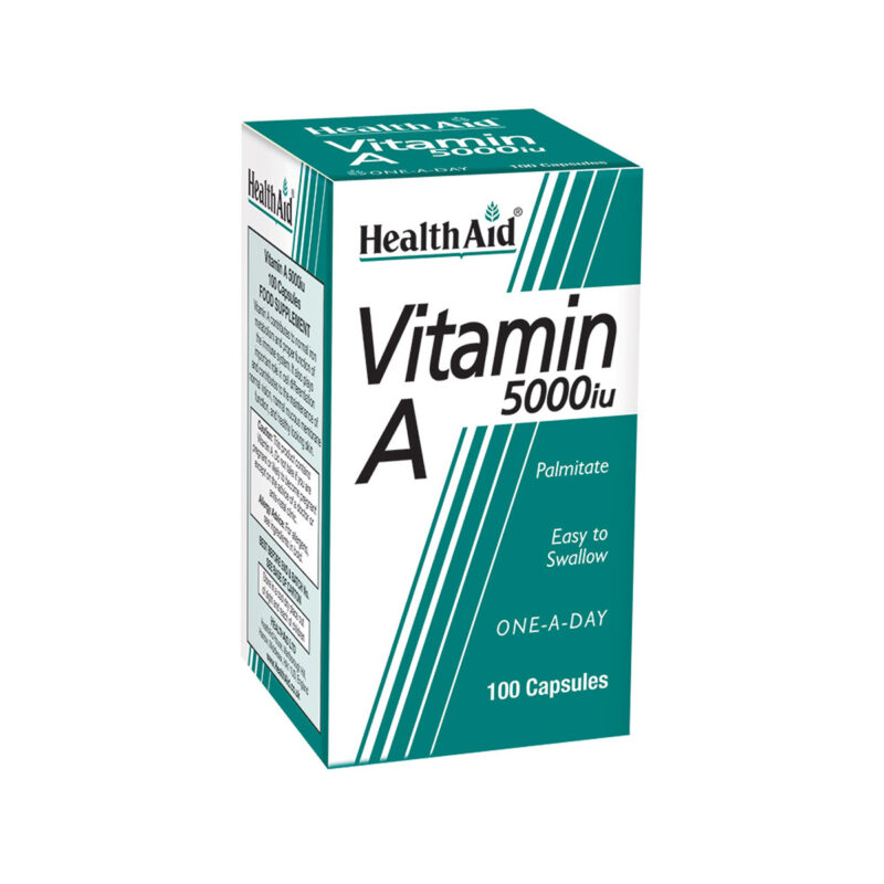 HealthAid Vitamin A 5000iu 100caps