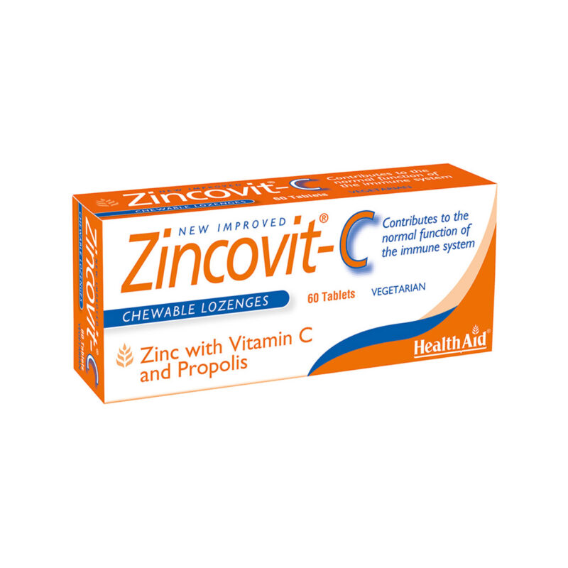 HealthAid Zincotiv-C μασώμενο 60tabs