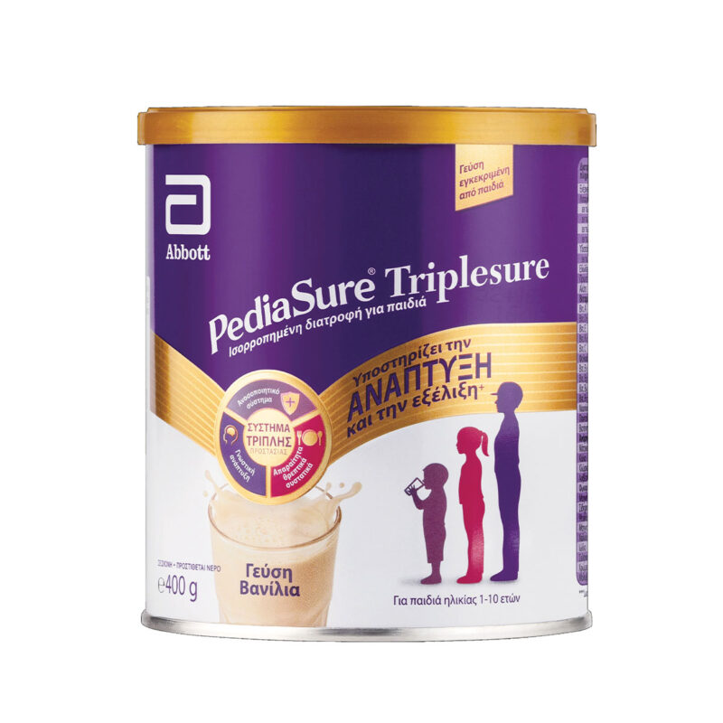 Pediasure-Triplesure-με-γεύση-βανίλια-Abbott-400g Pediasure Triplesure με γεύση βανίλια Abbott 400g