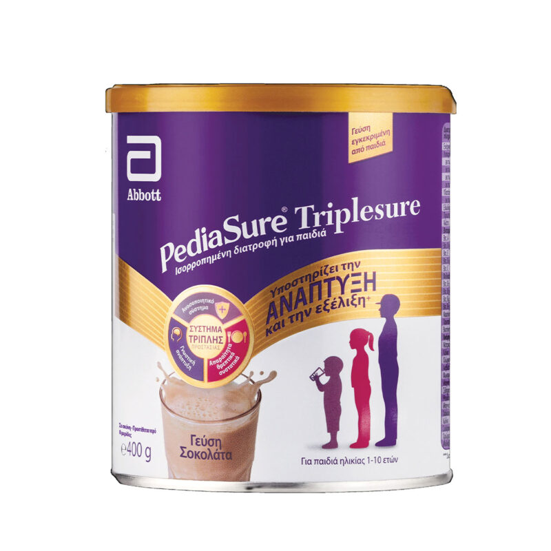 Pediasure-Triplesure-με-γεύση-σοκολάτα-Abbott-400g Pediasure Triplesure με γεύση σοκολάτα Abbott 400g