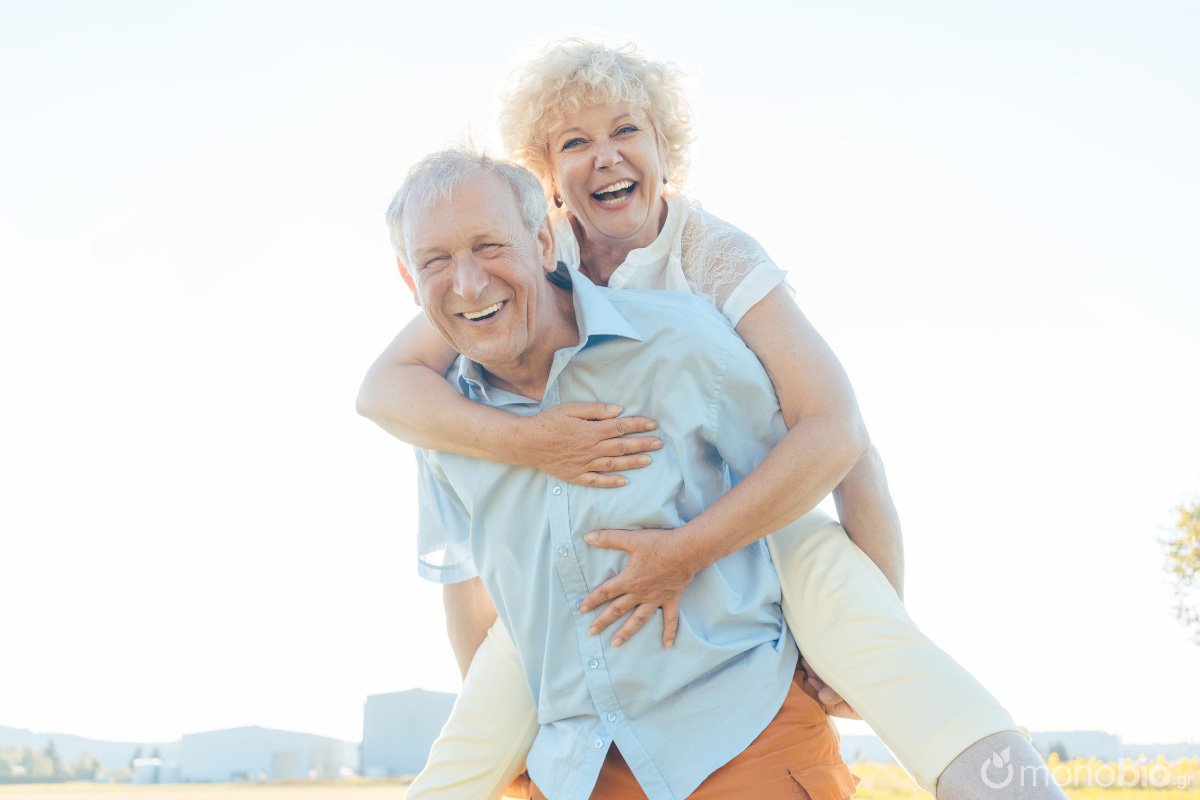 happy older couple