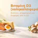 "Βιταμίνη D3 (Χοληκαλσιφερόλη): Ιδιότητες, απορρόφηση και διαφορές από τη D2" - Τροφές πλούσιες σε D3 και D2